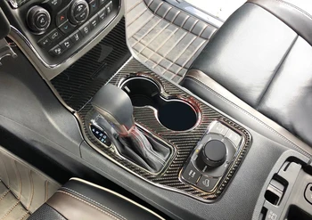 

Inner Side Car Gear Shift Box Panel Holder Frame Cover Trim 1PCS Interior Accessories Trims For Jeep Grand Cherokee 2014-2018