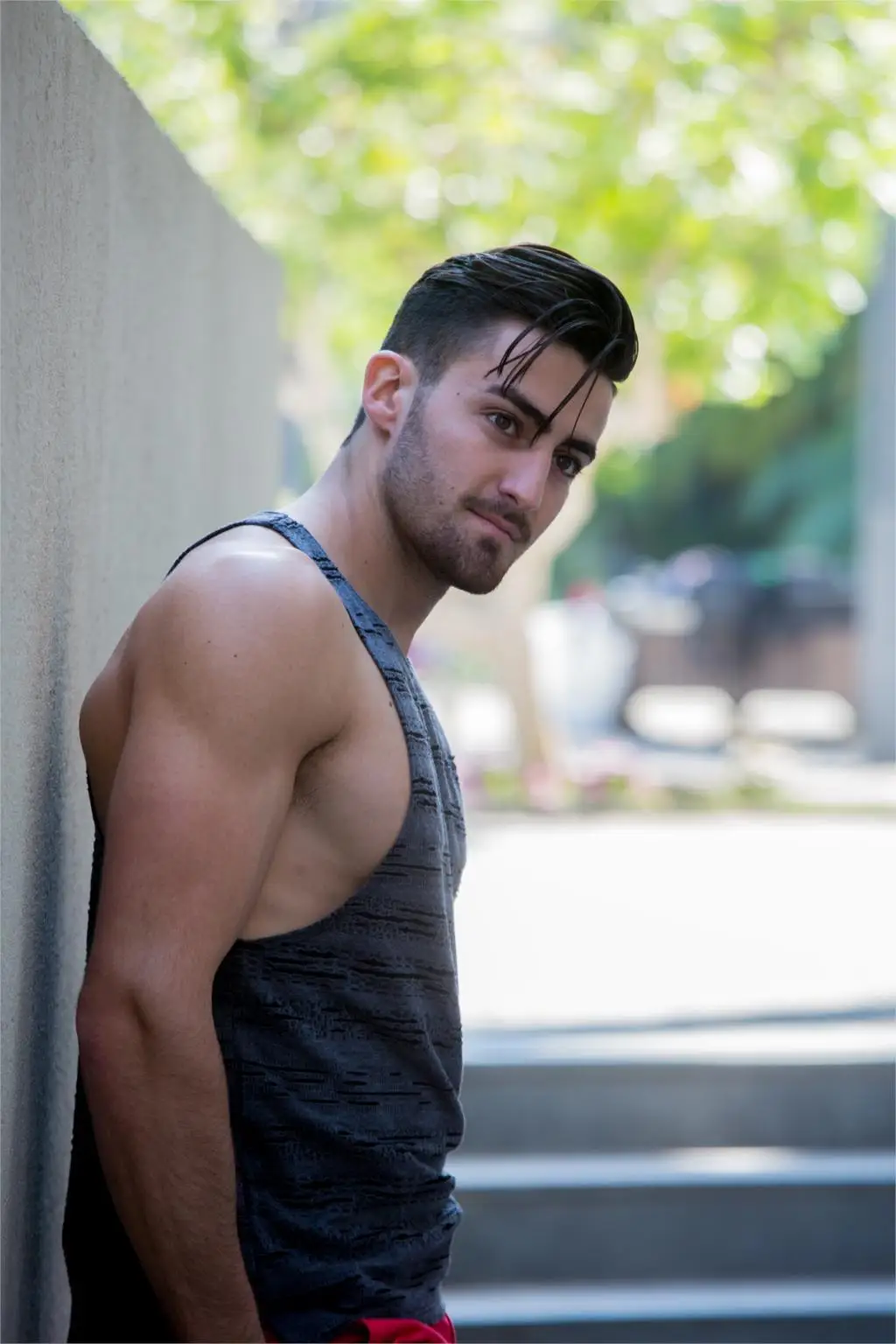 tank top tees shirts t shirt sleeveless cotton casual stringer