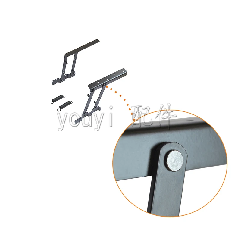 Детали мебели с функцией всплывания стол для ноутбука Запчасти для откидного журнального столика механизм рамки B05