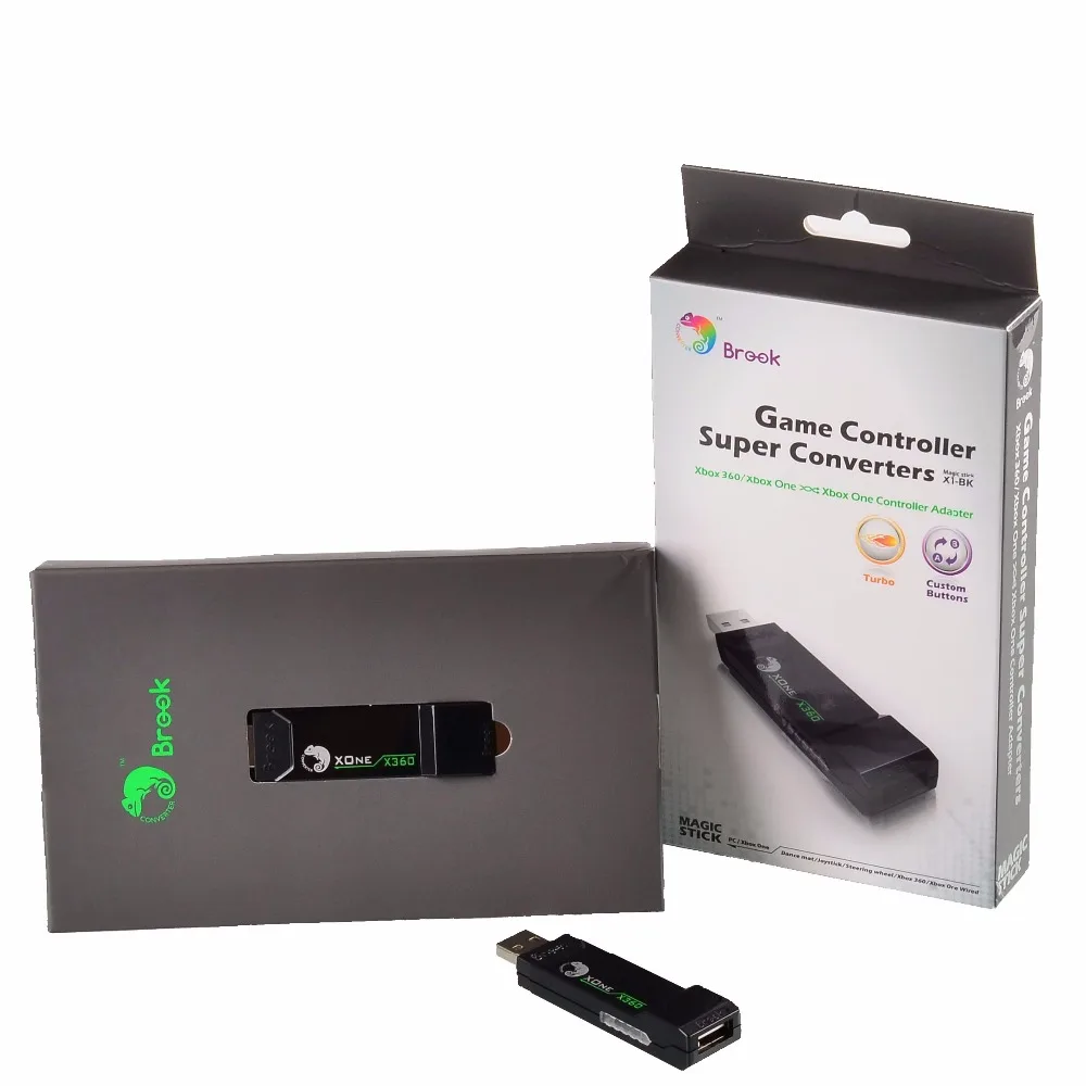 Брук usb конвертер для XBOX 360 один контроллер адаптер использовать ваш Xbox