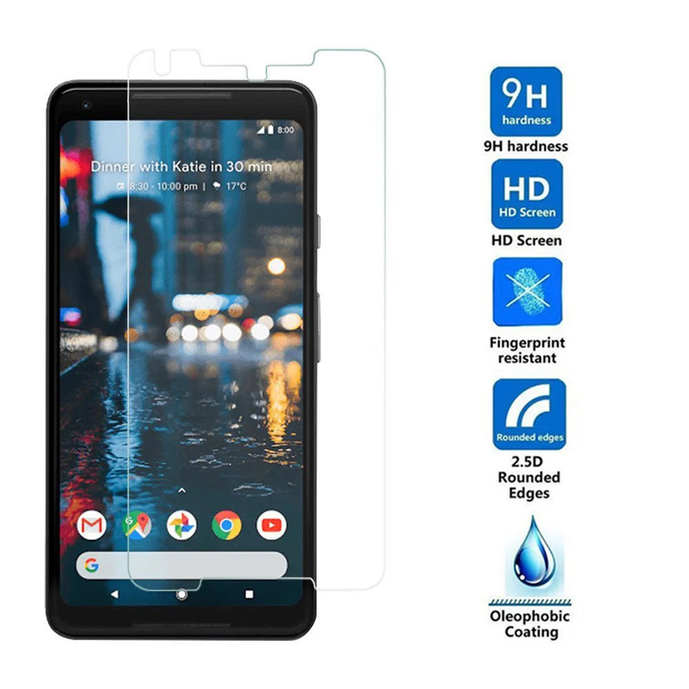 Закаленное стекло для Google Pixel 2 2XL 3 3XL 3A защита экрана размера XL For защитная