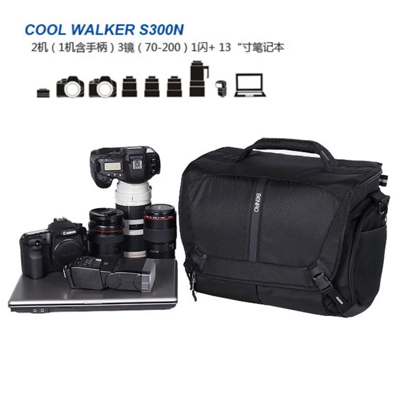 

Benro CoolWalker Pro CW S100 one shoulder professional camera bag slr camera bag rain cover