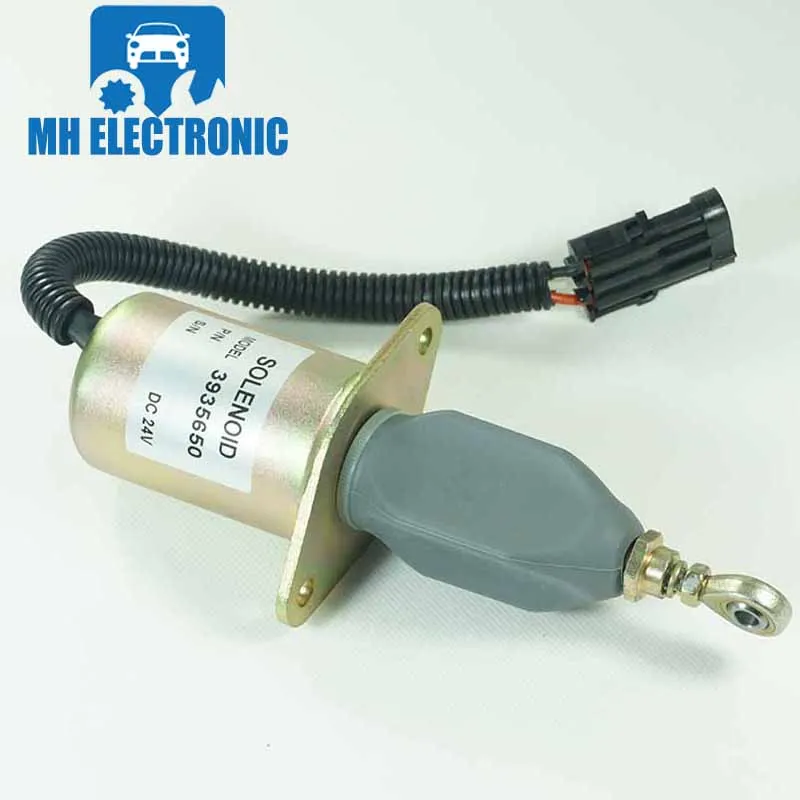 MH Electronic 3935650 3935649 клапан отключения топлива соленоид для Cummins 6CT дизельные части