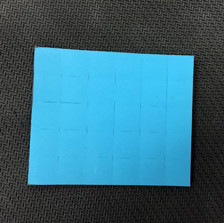 30 шт./лот Blue10x10x1mm GPU cpu SMD DIP IC соединение проводящая Мини силиконовая