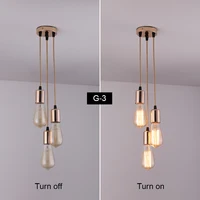 Modern Hanging Ceiling Lamps Spider Nordic Lamp Chandeliers Suspension Pendant 6