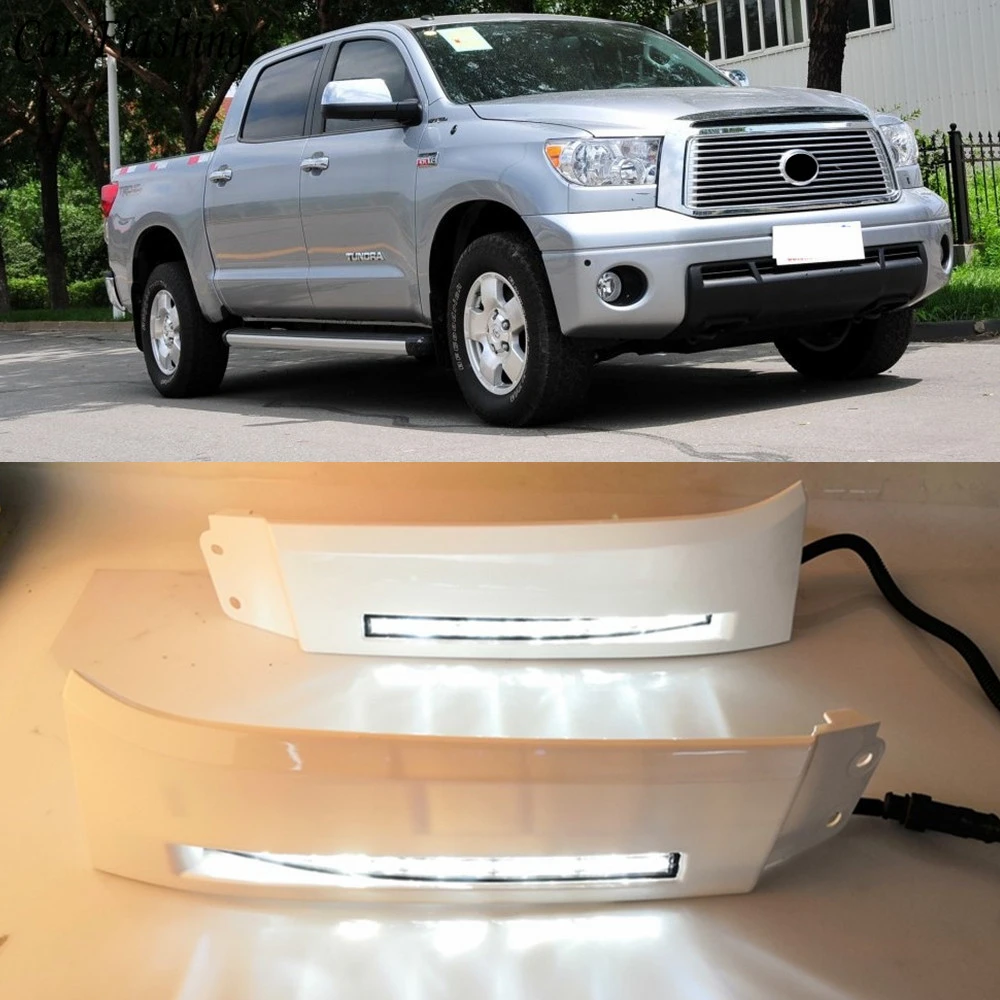 1 пара для Toyota Tundra 2007 2008 2009 2010 2011 2012 2013 Автомобильные передние бамперы 12 В