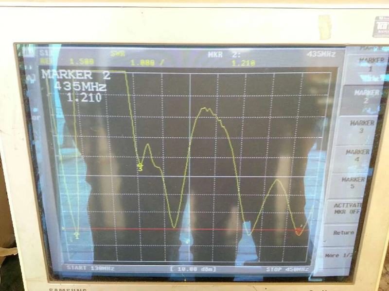 Лучшая УФ 144/435Mhz vhf uhf Двухдиапазонная omni Базовая антенна SO239 SL16-K наружный ретранслятор портативная рация антенна 10 шт