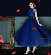 Royal Blue Red 2016 Elegante Cocktailkleider Schärpen Vestidos De Coctel Abendgesellschaft Kurze Kleider Für Abschluss Bonbon 16 Jahre