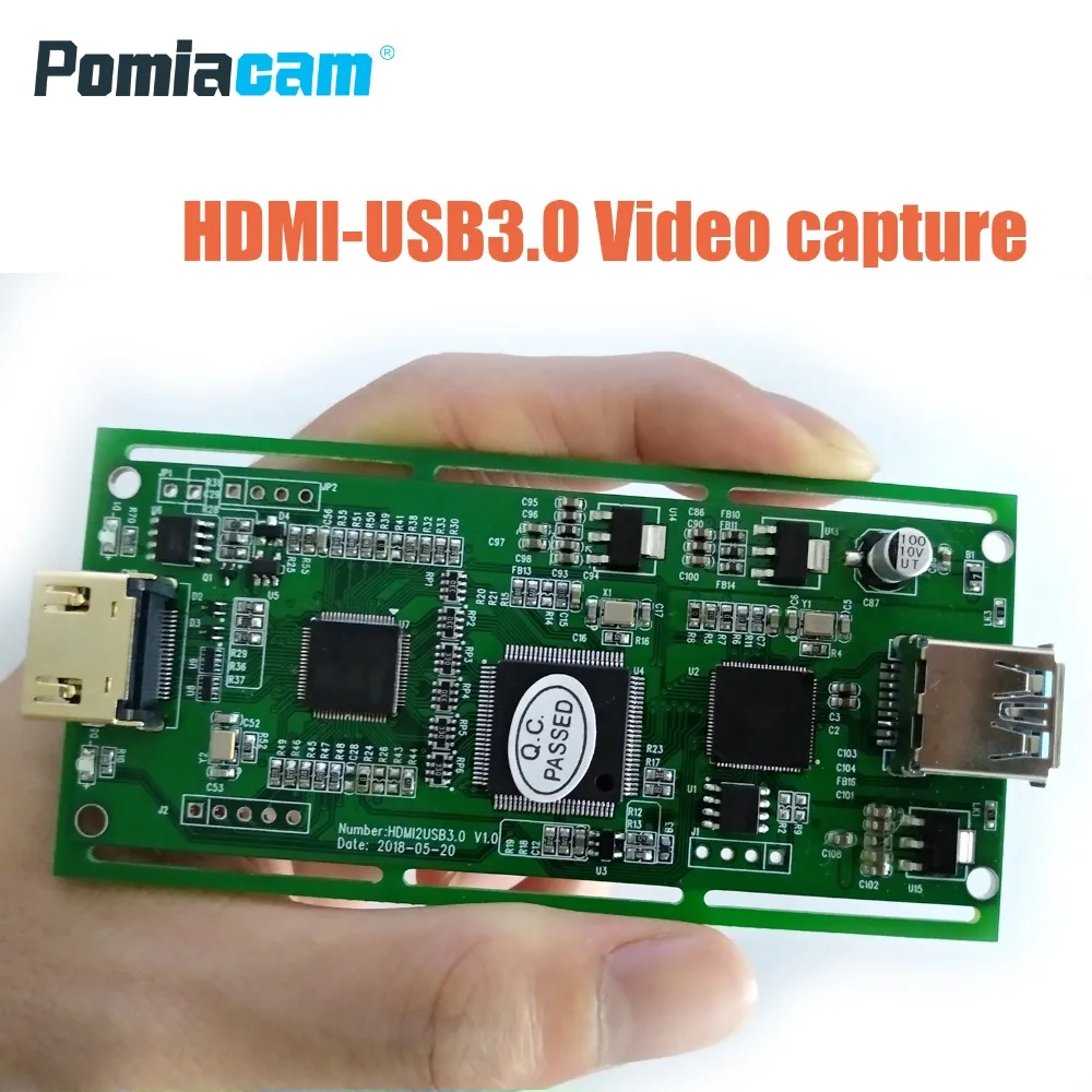 VC30 20 шт./лот захвата видео карта Box Совета HDMI в USB 3,0 HDMI сигнал USB3.0 сигнала, 720 P/1080/2 К вход HDMI