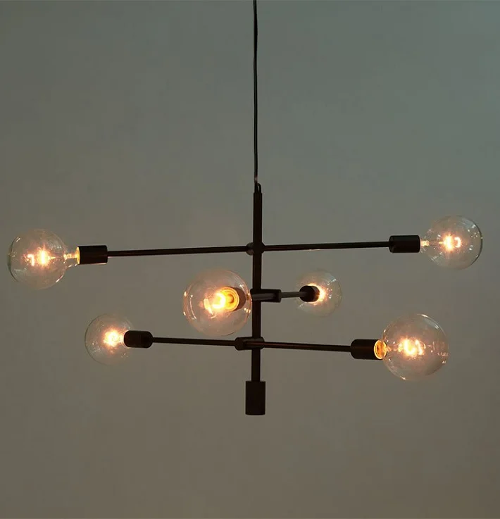 Современный светодиодный подвесной светильник в виде фасоли со стеклянным шаром, промышленный подвесной светильник для гостиной, кухни, светильник, домашний декор