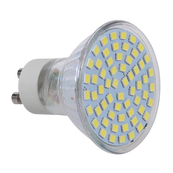 

CNIM Hot 10X 5W GU10 3528 SMD 60 LED Pure White 6500K Spot Light Light Bulb Lamp 220V New