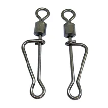 F2013 100 шт./упак. вертлюгом качели в итальянском стиле оснастка рыболовные снасти рыболовные принадлежности Размер 1/0#, 2#, 4#6#8#10