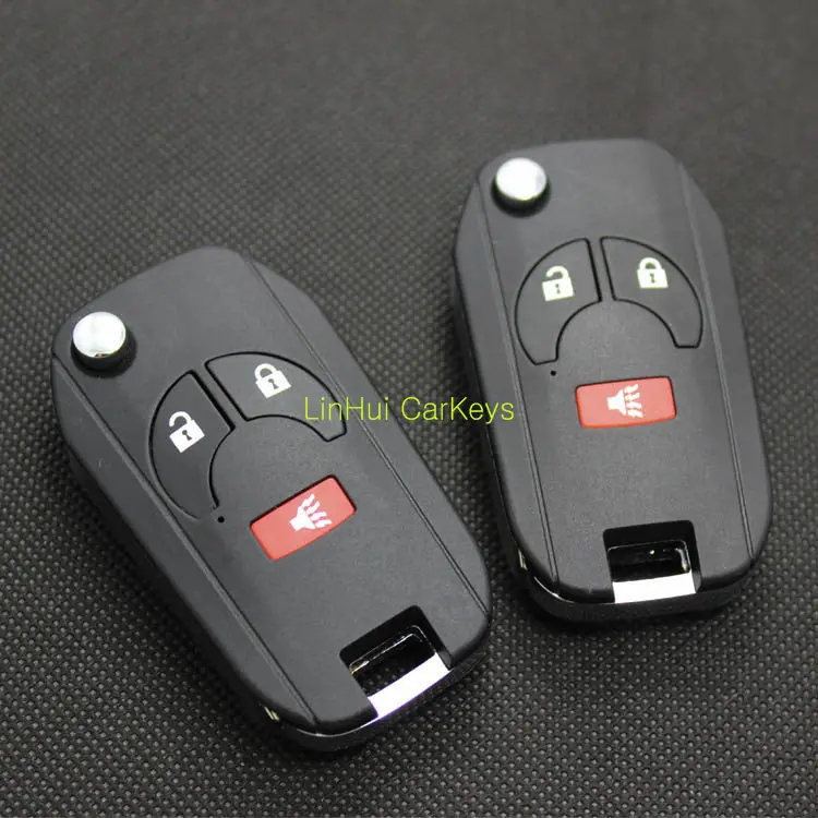 PINECONE для ключа чехол NISSAN SUNNY MARCH новинка SYLPHY TIIDA Автомобильный ключ 2 + 1 кнопочный