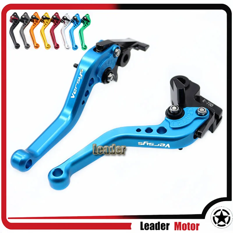 

For KAWASAKI Versys1000 Versys 1000 Versys 650 Versys650 2015 2016 2017 Short Brake Clutch Levers Blue