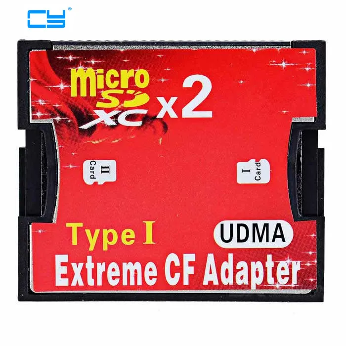 Картридер с двумя слотами для карт памяти TF или MicroSD Micro SD на Type I | Компьютеры и