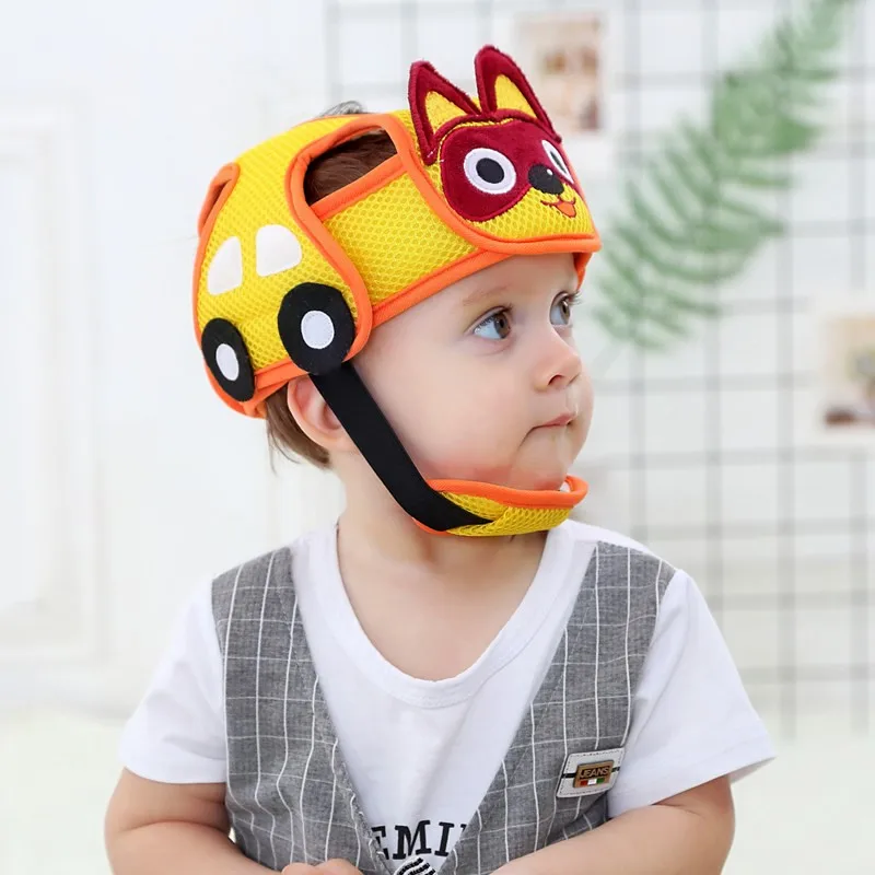 

Baby Hat Safety Protective Helmet for Kids Walking Protect Head Cap Cartoon Design Toddler Girl Boys Hat Capacete Infantil