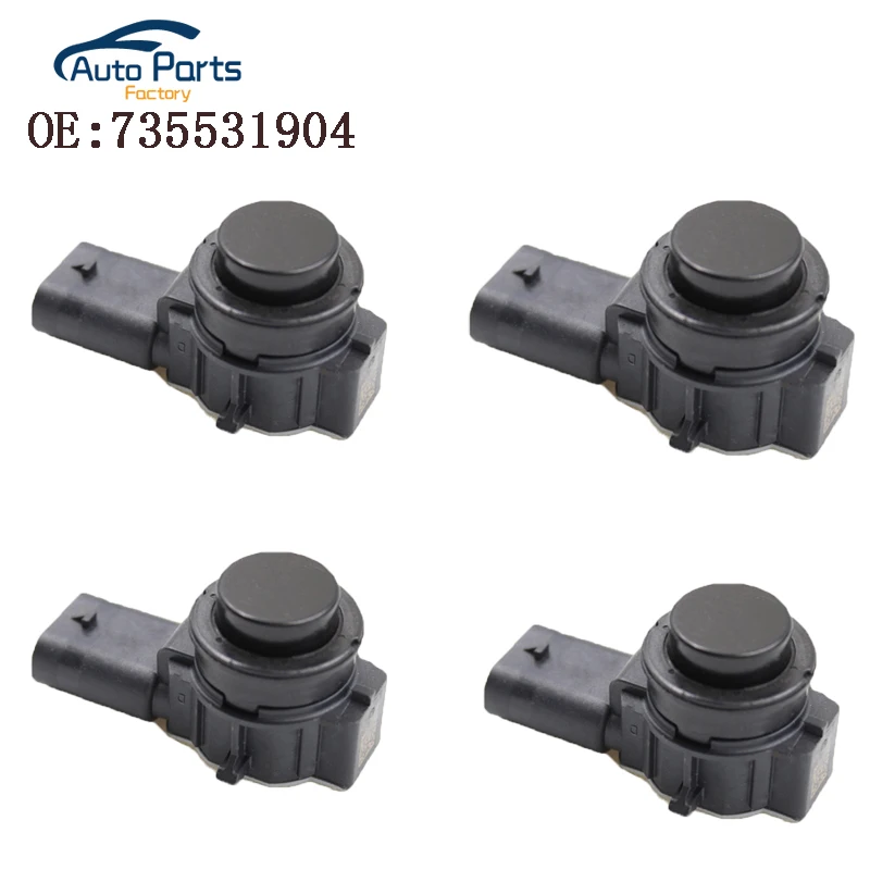 

4 PCS New PDC Parking Assist Sensor For FIAT Panda 3 500 500X 500L For JEEP Renegade Compass 2 735531904 0263013403