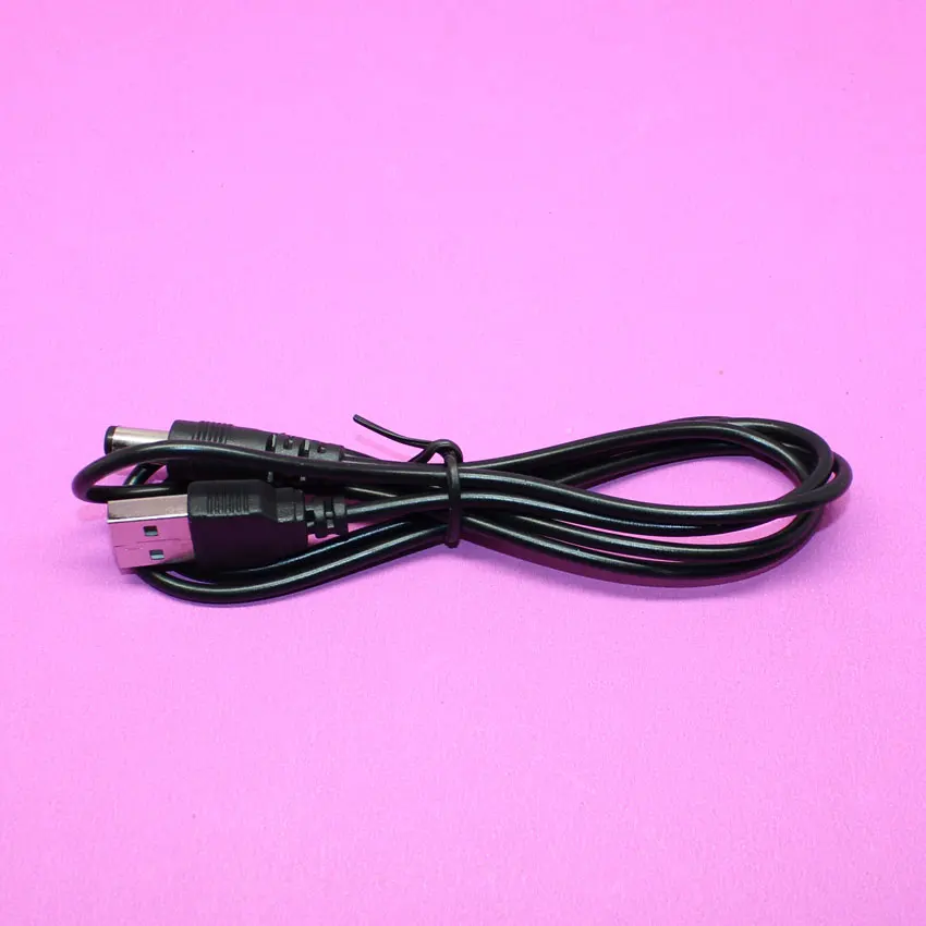 YuXi USB к 5 мм/2 1 мм вольт DC баррель Джек Кабель питания черный цвет |