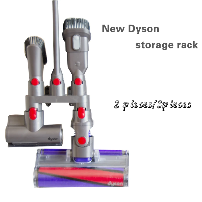 2 хранения устройства полка для Dyson V7 V8 V10 абсолютное brush tool форсунки пылесос запасные части