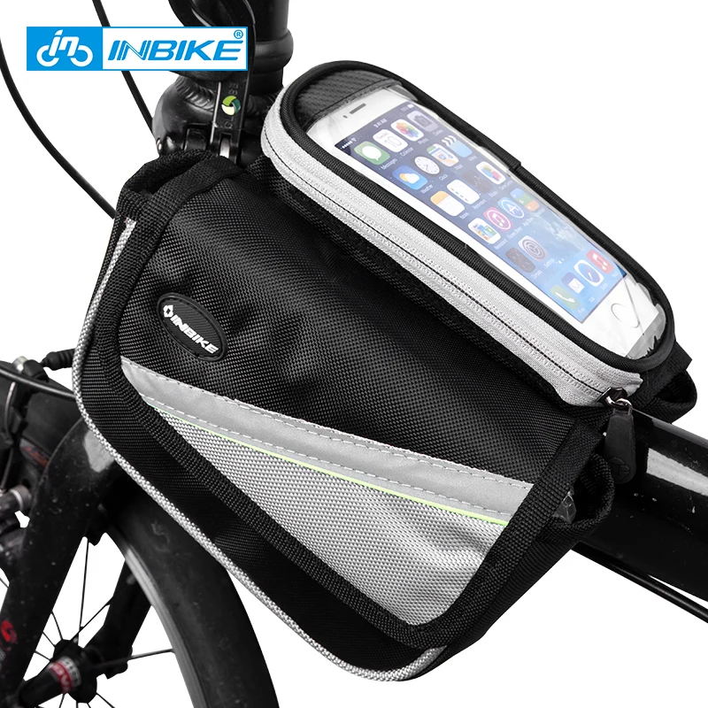 INBIKE Bike Bag Bicycle Front Top Tube Bag Bike Basket Outdoor Fun