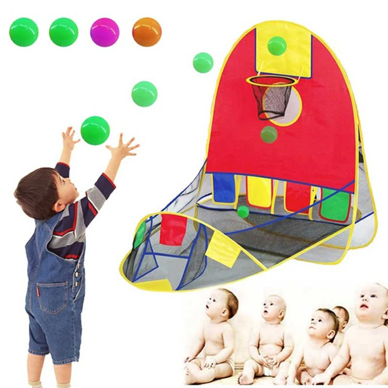 Складная игрушка, палатки, игровой домик, баскетбольная корзина, палатка, морской шар, бассейн, открытый, в помещении, спортивные детские игрушки, пляжный газон, игровая палатка, TSLM1