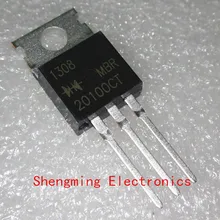 100 шт. MBR20100CT MBR20100 Диоды выпрямителя 100V 20A TO-220