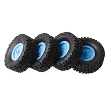 4PCS DIY Assembled Tire for 1/16 WPL B-1/B-24/C-14/C-24/B-16 RC Climbing Car Truck Gift