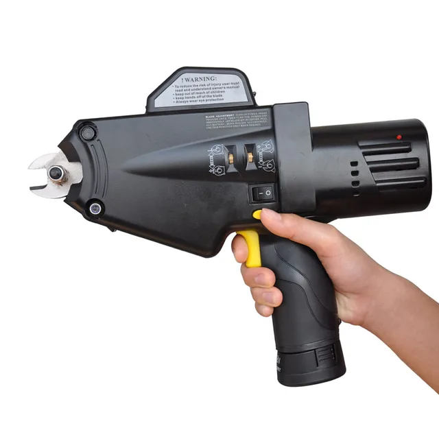 cordless cable cutter electric wire rope scissors copper aluminium bar