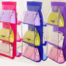 Двусторонняя шестислойная сумка, подвесные сумки, многослойная перспективная Пылезащитная сумка для сортировки, переносная сумка для хранения