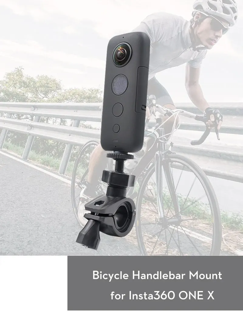 STARTRC Insta360 ONE X& EVO аксессуары комплект велосипед бар крепление Зажимная стойка держатель для Insta360 Действие камеры Запчасти