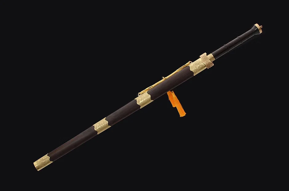 

Chinese Song Dynasty Sword Hand-made Damascus Folded Steel+Fine Poblished Very sharp Famaus blade