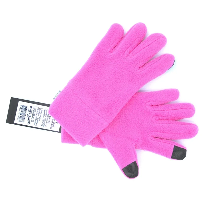 Kids Gloves & Mittens Touch screen figer Fleece Gloves Play Point IPhone IPad touchpad devices
