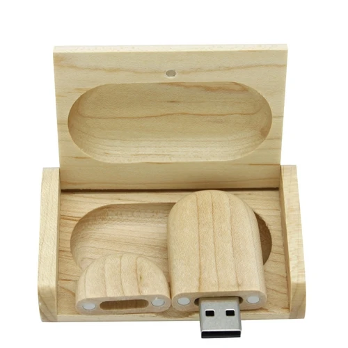 

Hotsale Wooden 8GB 16GB 32GB USB Flash Drive 64GB 128GB 512GB Pen Drives Maple Wood+Box Pendrive Pendriver Usb 3.0 Stick Gift