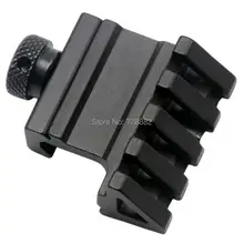 Охотничий угол 45 градусов офсетная сторона 4 слота крепление 20 мм Пикатинни Вивер лазерный прицел рейка крепление Базовый адаптер