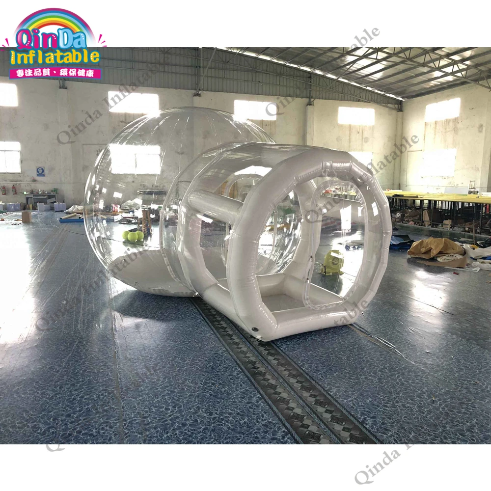 Factory Price 3m Inflatable Camping Tent Outdoor Inflatable Bubble Tent With Tunnel 3