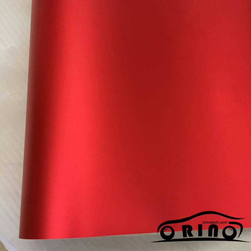Red Metallic Matte Vinyl Wrap-4