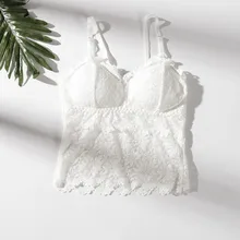 Женские полые кружевные сетчатые мягкие Съемные мягкие v-образные вырезы летние майки кружевные топы