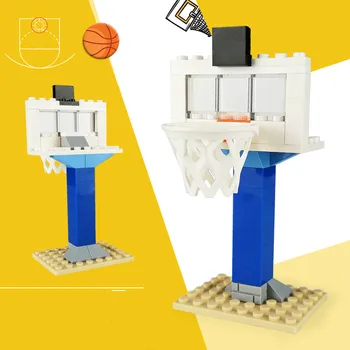 

Basketball Stand Blocks Building Blocks Field Court Baseplate For Figure MOC Accessories DIY Toys for Children
