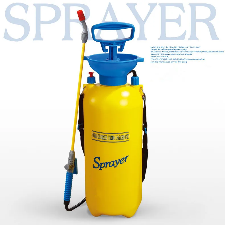 3L hand pressure sprayer for pesticide coverage air pressure sprayer
