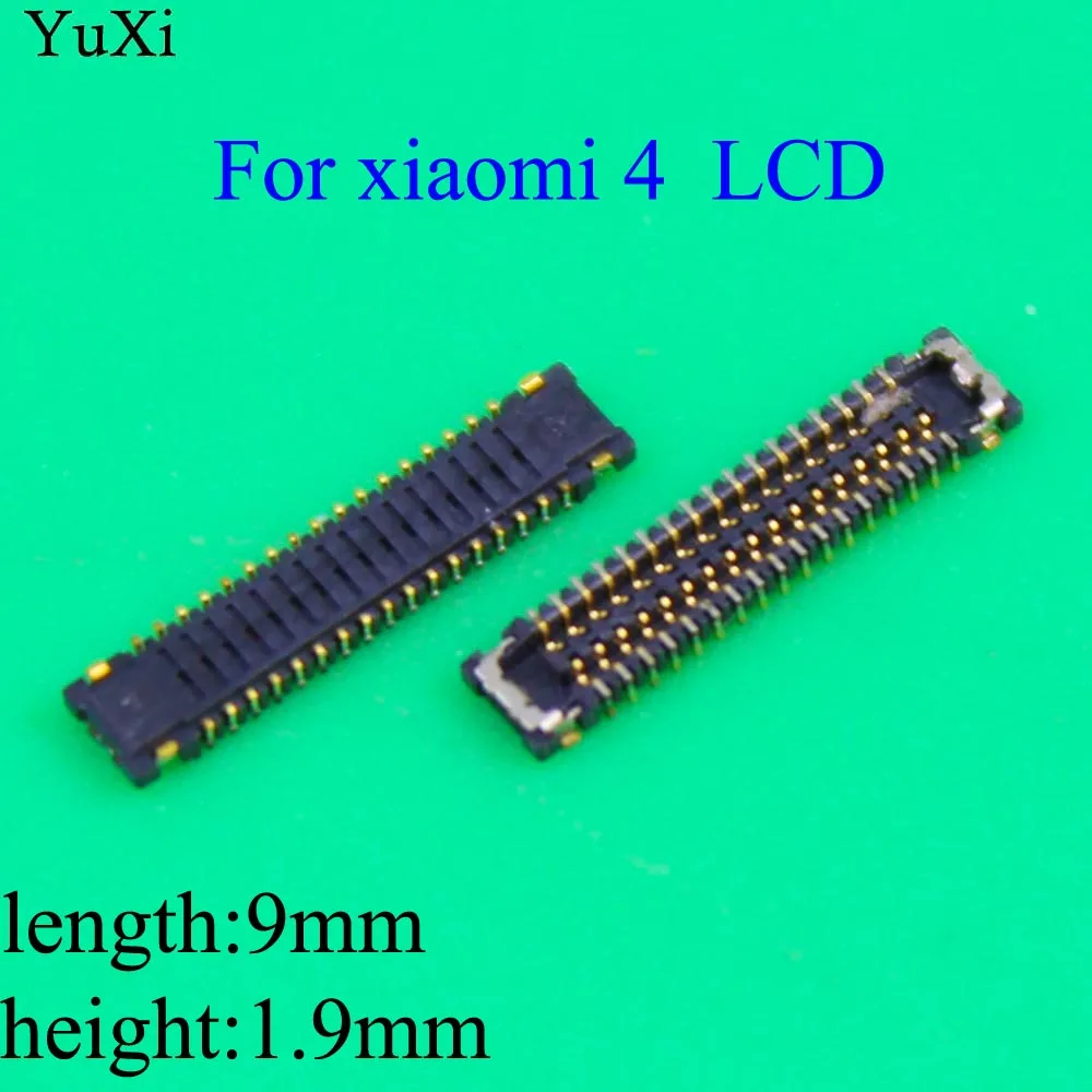 Коннектор YuXi FPC для xiaomi 4 mi4 m4 ЖК экран на материнской плате|Шлейфы мобильных