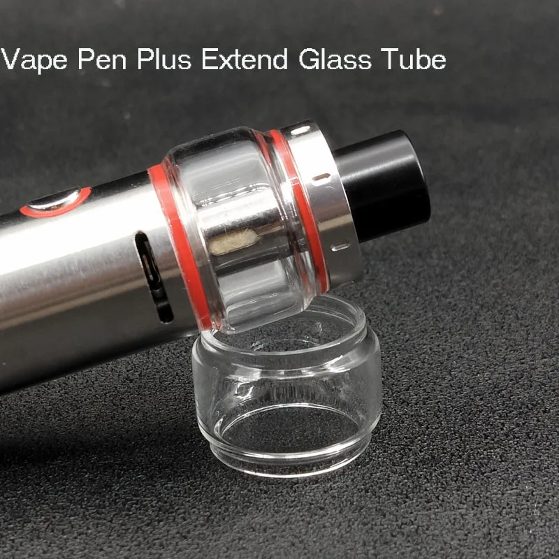 VapeSoon 3pcs/lot Replacment Extend Glass Tube For Vape Pen Plus Atomizer Extend Glass Tubein