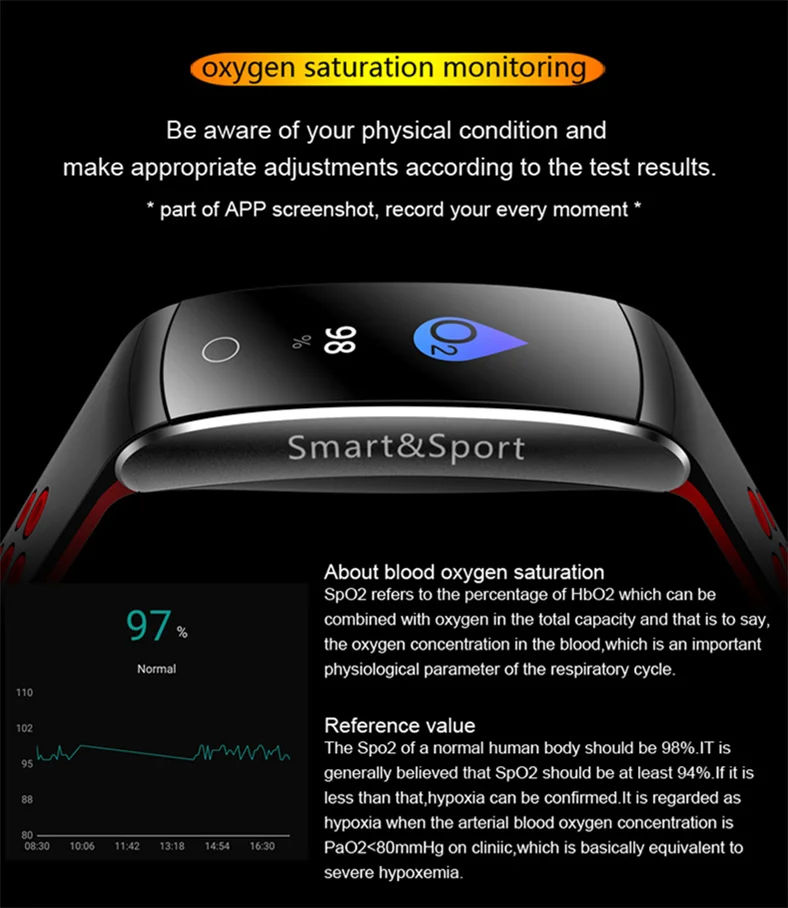 Умный Браслет Q8S пульсометр смарт-браслет монитор сна фитнес-трекер кровяное давление часы водонепроницаемый цветной экран Спортивный Браслет