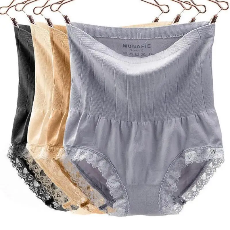 Sexy-Maternity-Postpartum-Panties-Underwear-Soft-high-waist-Pregnancy-Briefs-Lace-Panties-for-Women-slim-Underwear