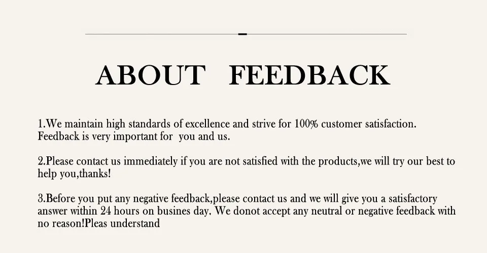 FEEDBACK 