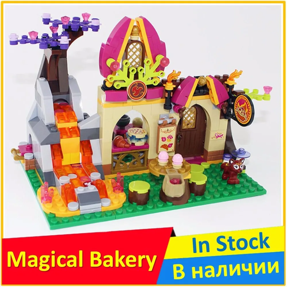 

Azari and the Magical Bakery 41074 Building Blocks Model Toy For Children BELA 10412 Compatible Elves Bricks Figure Set