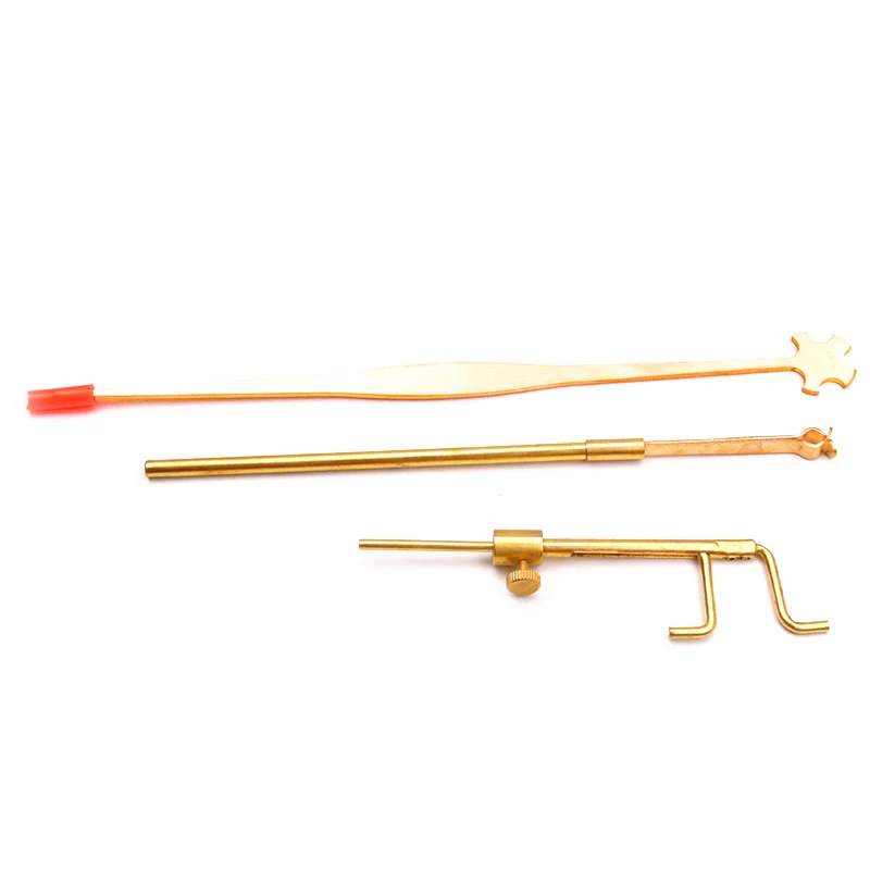 

Violin/Violoncello Luthier Tools Kit Sound Post Gauge Measurer Retriever Clip Set FI-19ING