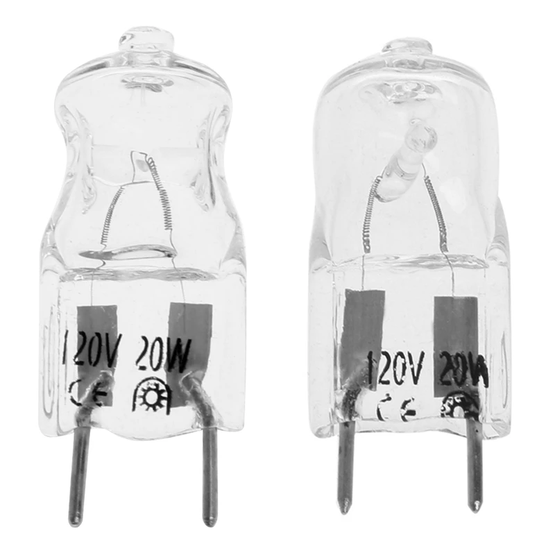 

10Pcs/Lot G8 Base JCD Halogen Light Bulb 120V 20W 20 WATT