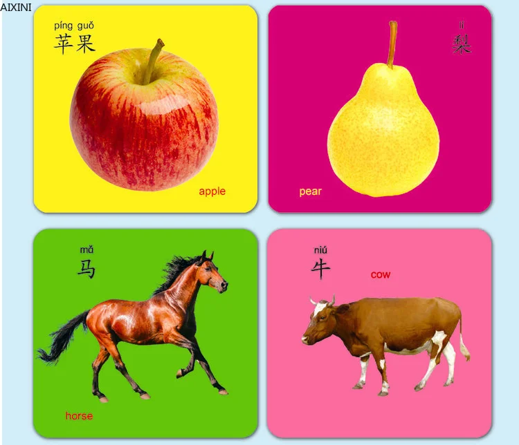 

1 Pcs Card Books Toys for Children Paper Readings Book for Kids Toys Baby Educational Learning Toys for Girls Boys Gifts Random