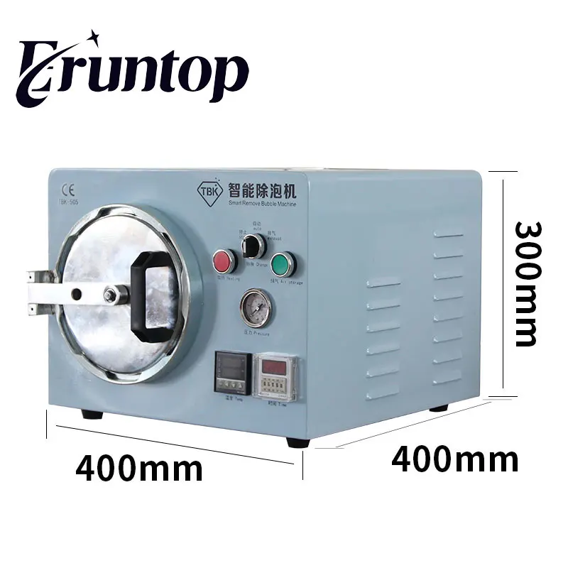

TBK-505 Multi-functions Bubble Remove Machine Autoclave Smart Built-in Air Compressor No Electric Noise For LCD Screen Refurbish