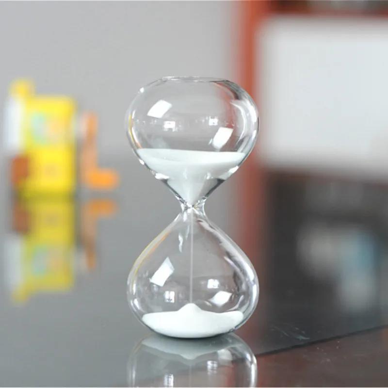 9 Color Glass Hourglass Sand Timer Fashion Home Decor Birthday 3/5 Minute Love Valentine's Day Gift Ampulheta Reloj De Arena 3